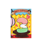 メッセージカードみたいなスタンプ達（個別スタンプ：4）