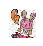 メッセージカードみたいなスタンプ達（個別スタンプ：17）