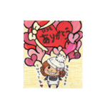 メッセージカードみたいなスタンプ達（個別スタンプ：18）