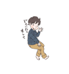 ちび太といっしょ（個別スタンプ：14）