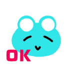 便利なお返事 かわいいクマちゃん（個別スタンプ：1）