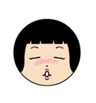 まんまるおかっぱちゃん喜怒哀楽スタンプ（個別スタンプ：15）