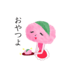 和菓子シリーズ 桜餅ママの春スタンプ（個別スタンプ：20）