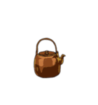 茶道 茶道具（個別スタンプ：14）