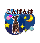 ミニチュアピンシャーの日常会話 Part4（個別スタンプ：6）