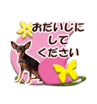 ミニチュアピンシャーの日常会話 Part4（個別スタンプ：23）
