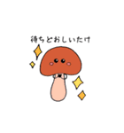 しいたけのスタンプ（個別スタンプ：17）