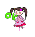 イラスト学園（個別スタンプ：3）