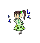 イラスト学園（個別スタンプ：9）