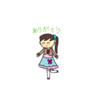 イラスト学園（個別スタンプ：16）