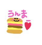 バーガーちゃん（個別スタンプ：3）