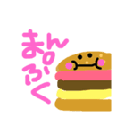 バーガーちゃん（個別スタンプ：7）