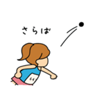 【女子】陸上部あるある（個別スタンプ：2）
