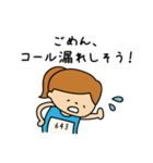 【女子】陸上部あるある（個別スタンプ：16）