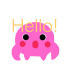 飛んでいくモンスター（個別スタンプ：7）
