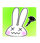 耳デカうさぎ（個別スタンプ：4）