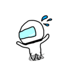 バイク乗りのメットくん（個別スタンプ：9）