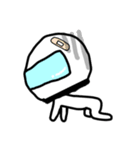 バイク乗りのメットくん（個別スタンプ：21）