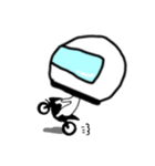 バイク乗りのメットくん（個別スタンプ：30）