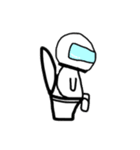 バイク乗りのメットくん（個別スタンプ：32）