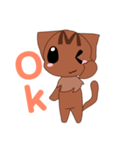 親切な猫ちゃんの今日の一言（個別スタンプ：12）