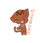 親切な猫ちゃんの今日の一言（個別スタンプ：17）