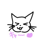 私の手書き
猫スタンプ♪（個別スタンプ：5）