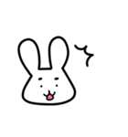 【まゆうさ】眉毛が可愛いうさぎたち（個別スタンプ：16）