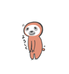 なまけていないなまけもの（個別スタンプ：4）