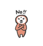 なまけていないなまけもの（個別スタンプ：14）