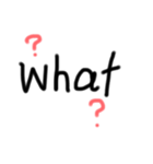 英語で感情！！（個別スタンプ：6）