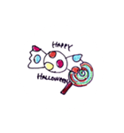 ハロウィンウィン（個別スタンプ：4）