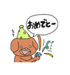 白目アニマル1（個別スタンプ：25）