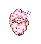 ゆるいカラフルひつじさん★（個別スタンプ：4）
