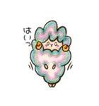 ゆるいカラフルひつじさん★（個別スタンプ：6）
