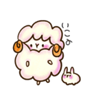 ゆるいカラフルひつじさん★（個別スタンプ：21）