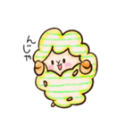 ゆるいカラフルひつじさん★（個別スタンプ：40）