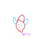 ハートのミニちゃん1（個別スタンプ：5）