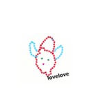 ハートのミニちゃん1（個別スタンプ：8）