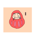 ダルマ。（個別スタンプ：4）