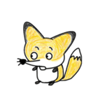 困り顔のたぬき YAMA動物園（個別スタンプ：3）