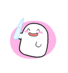 マシュマロのもこもこ ごちゃまぜ版（個別スタンプ：6）