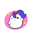 マシュマロのもこもこ ごちゃまぜ版（個別スタンプ：21）