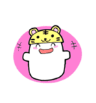 マシュマロのもこもこ ごちゃまぜ版（個別スタンプ：24）