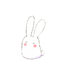 ゆるうさぎ。（個別スタンプ：3）