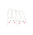 ゆるうさぎ。（個別スタンプ：6）