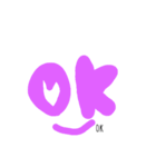 OK yu-ri（個別スタンプ：8）