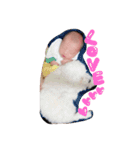 叶羽くんパールちゃん（個別スタンプ：24）