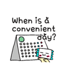 毎日使えるそばくんのスタンプ(英語.ver)（個別スタンプ：17）