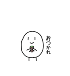 適当にゆるくしゃべる丸いやつ（個別スタンプ：5）